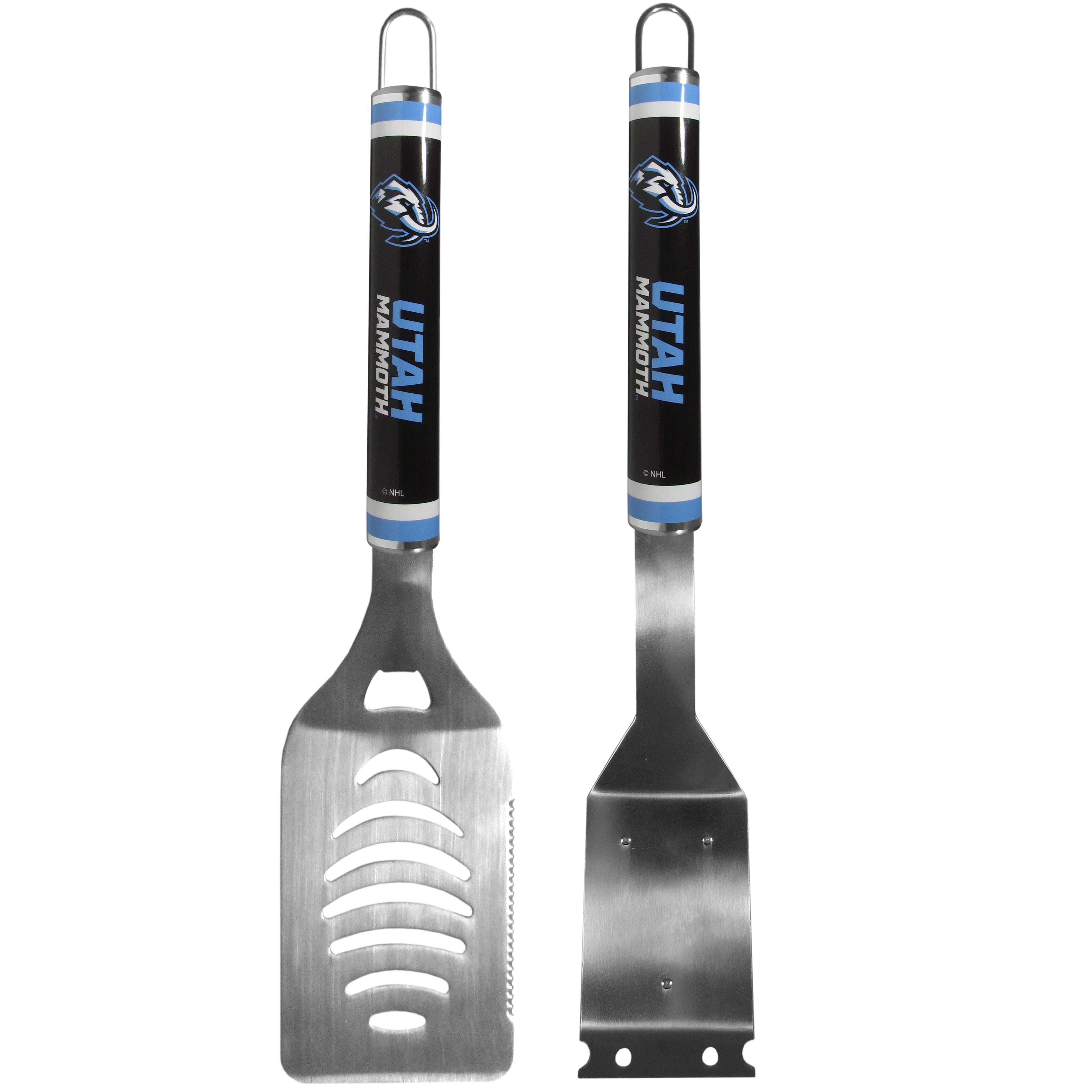 Utah Mammoth Logo Grill Brush/Scraper and Spatula