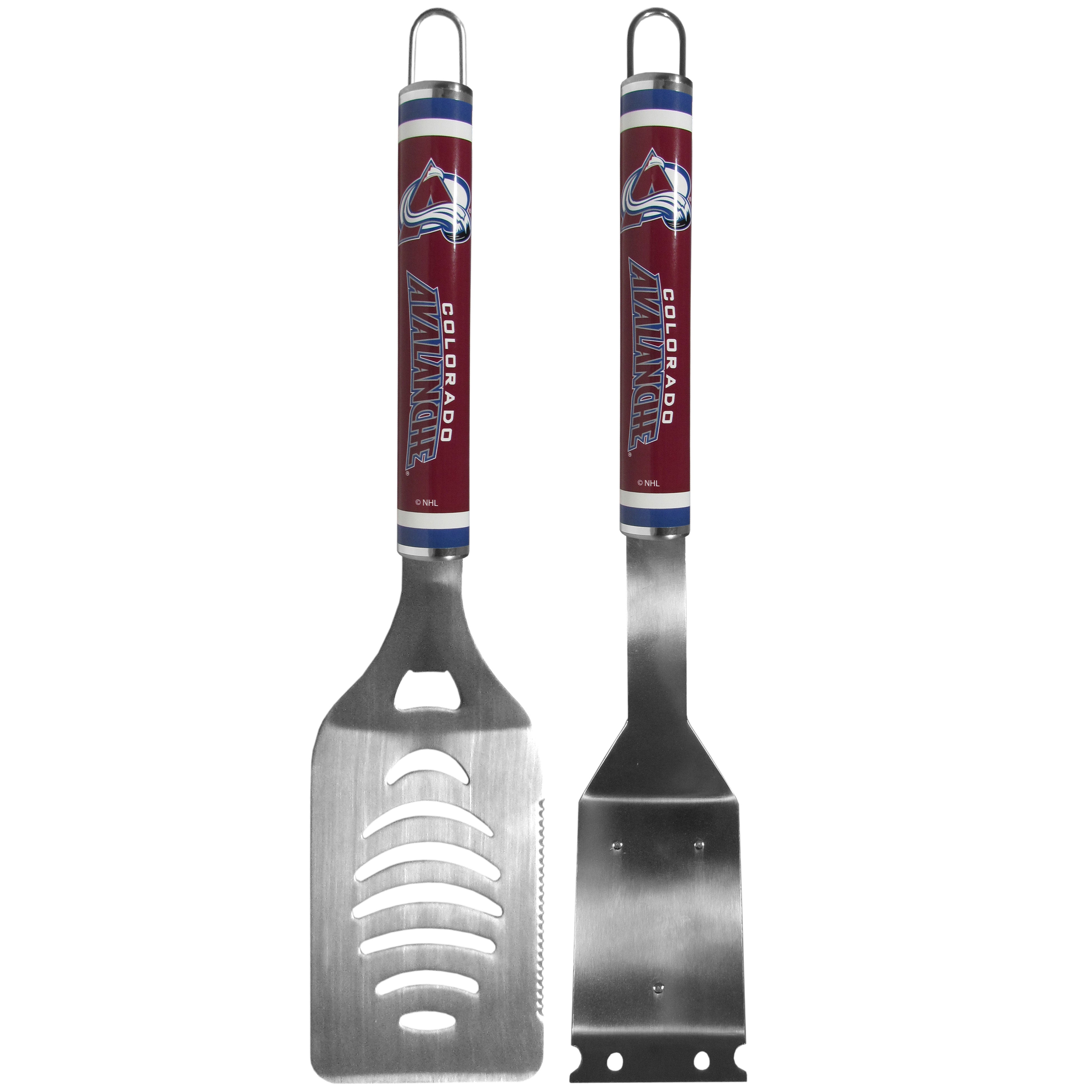 Colorado Avalanche Logo Grill Brush/Scraper and Spatula