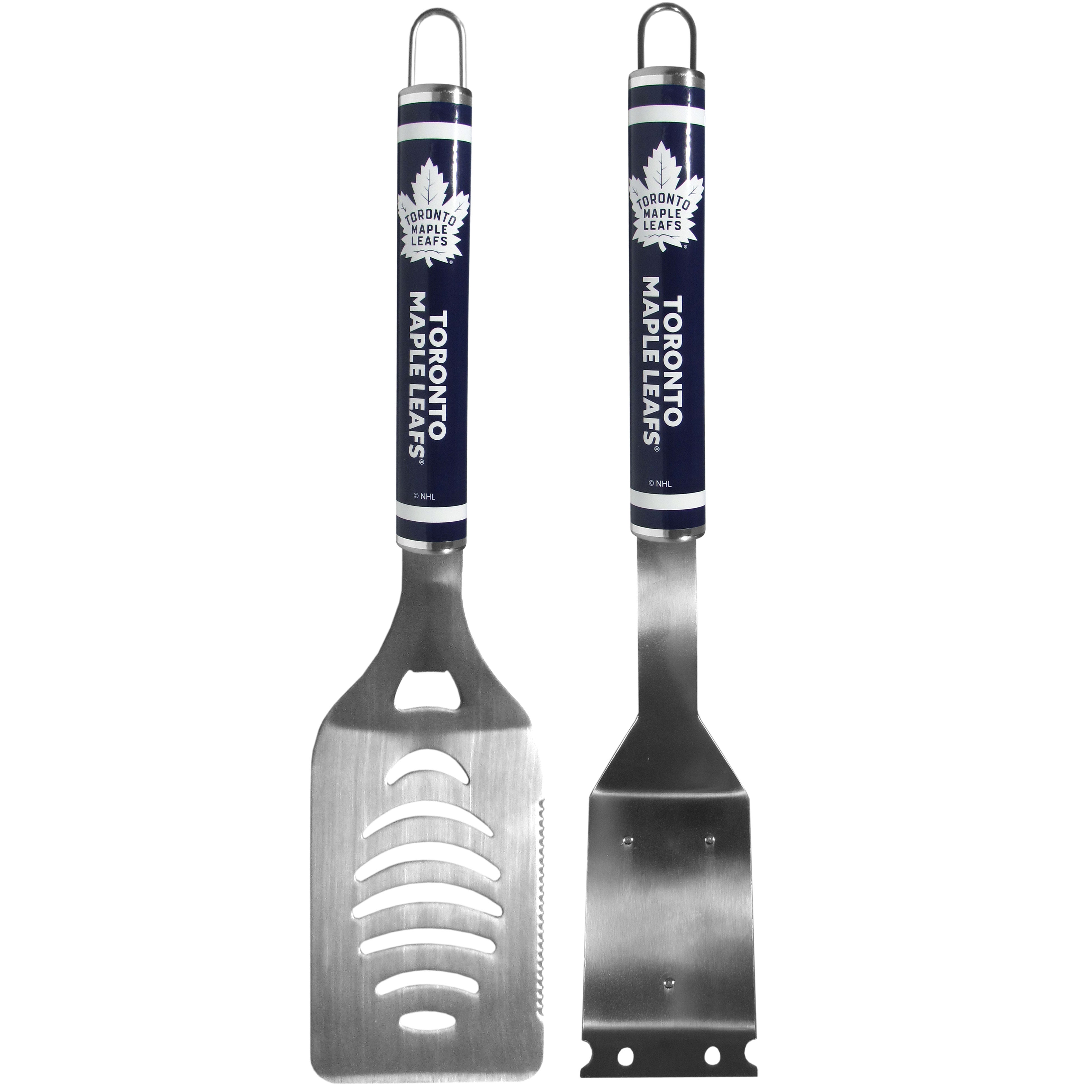 Toronto Maple Leafs Logo Grill Brush/Scraper and Spatula