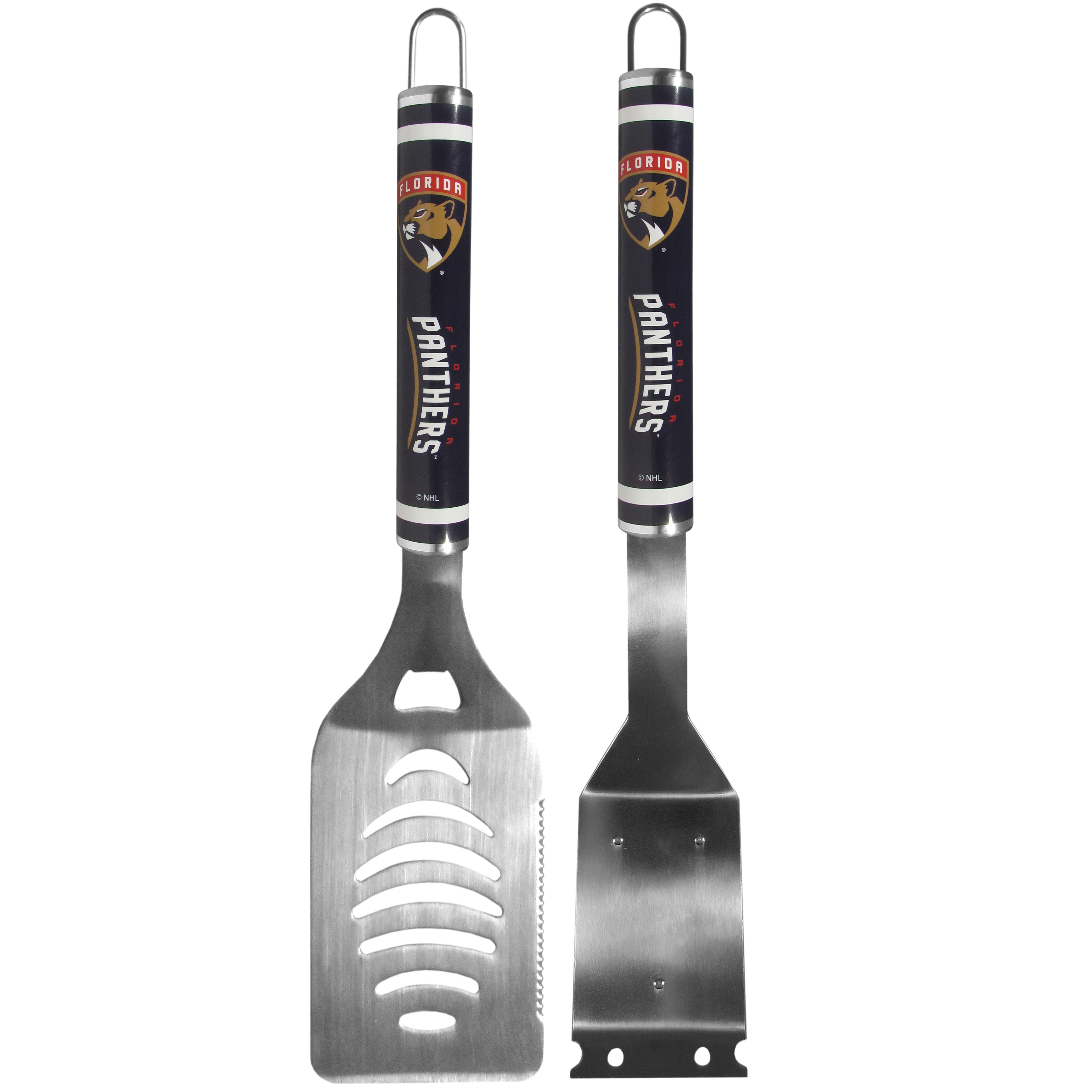 Florida Panthers Logo Grill Brush/Scraper and Spatula