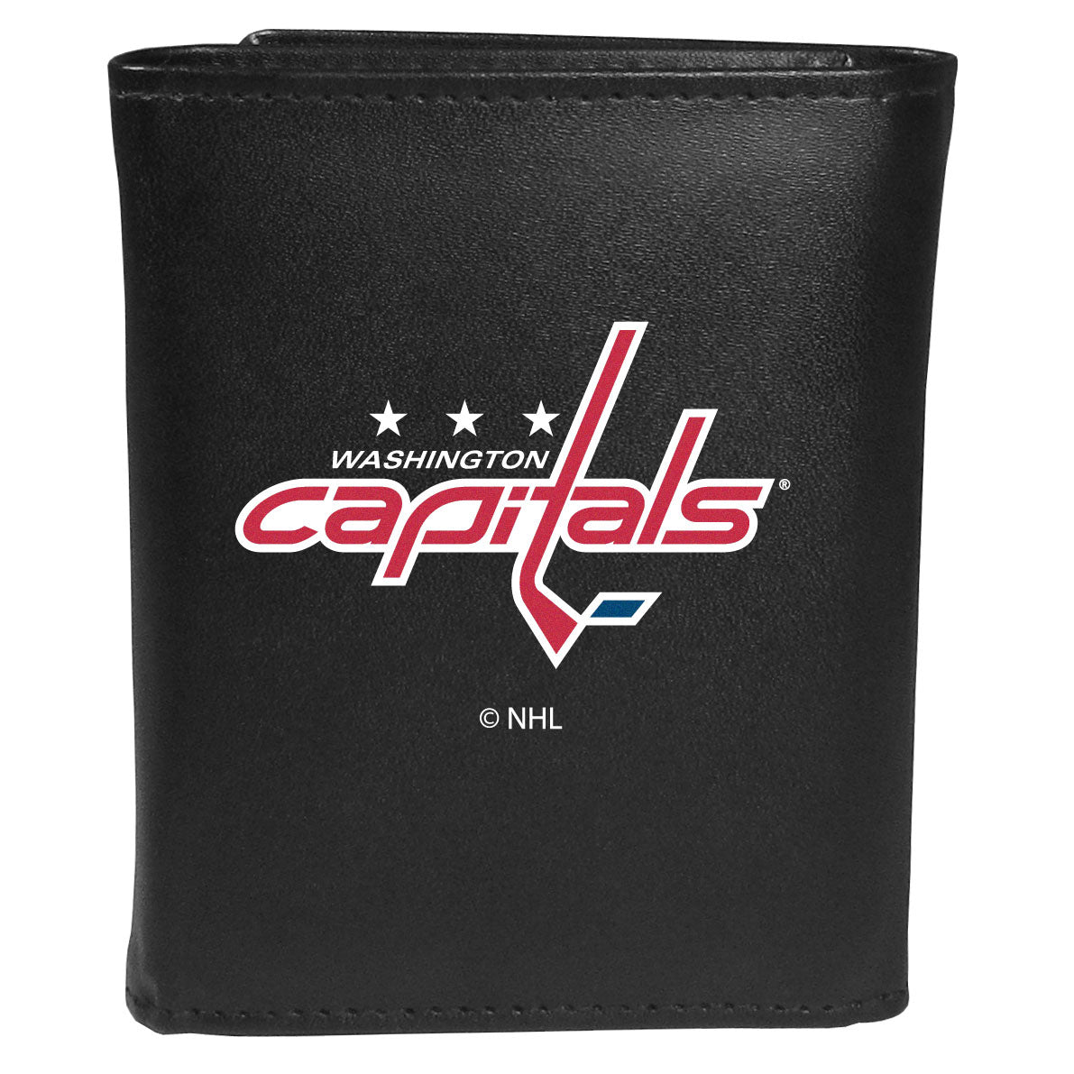 Washington Capitals Leather Tri-fold Wallet, Large Logo