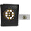 Boston Bruins Leather Tri-fold Wallet & Money Clip