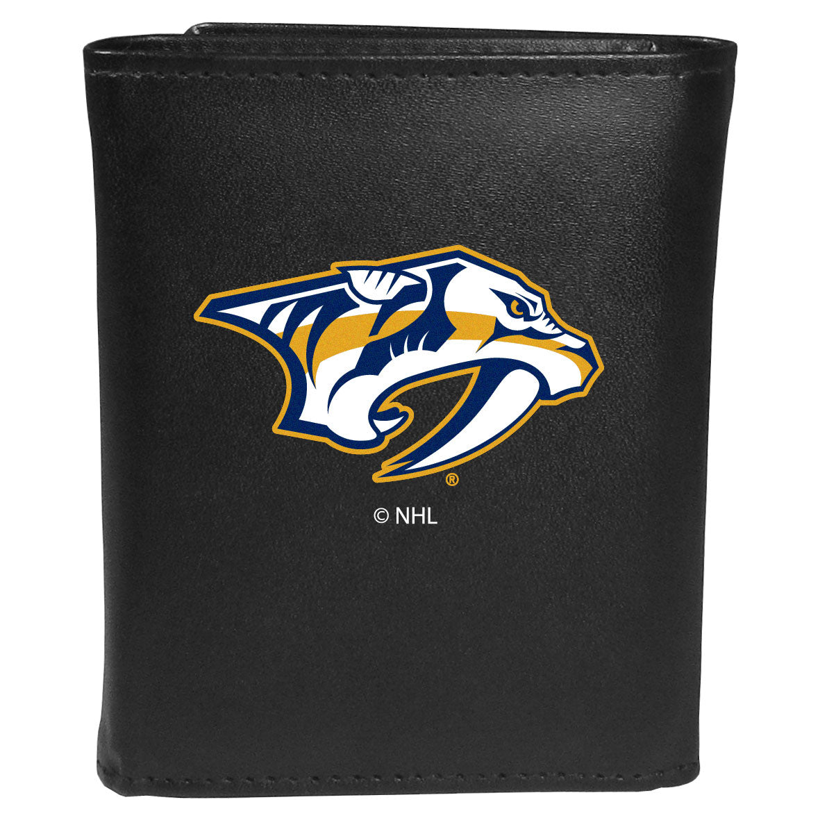Nashville Predators Leather Tri-fold Wallet, Large Logo