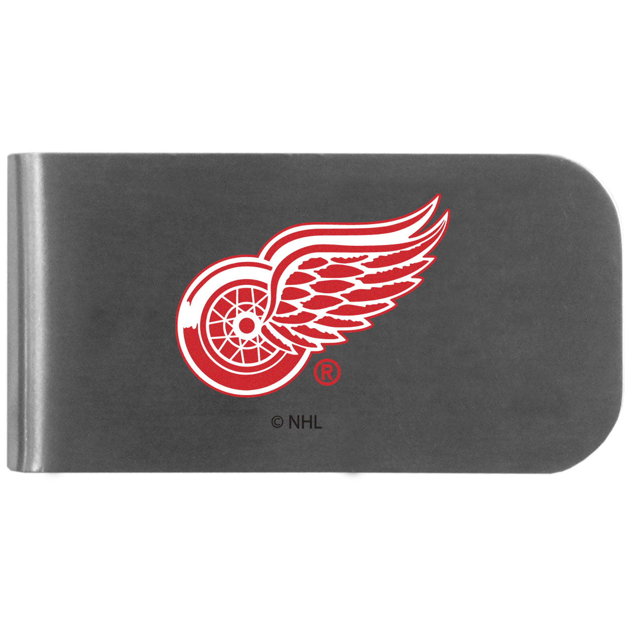 Detroit Red Wings Logo Bottle Opener Money Clip