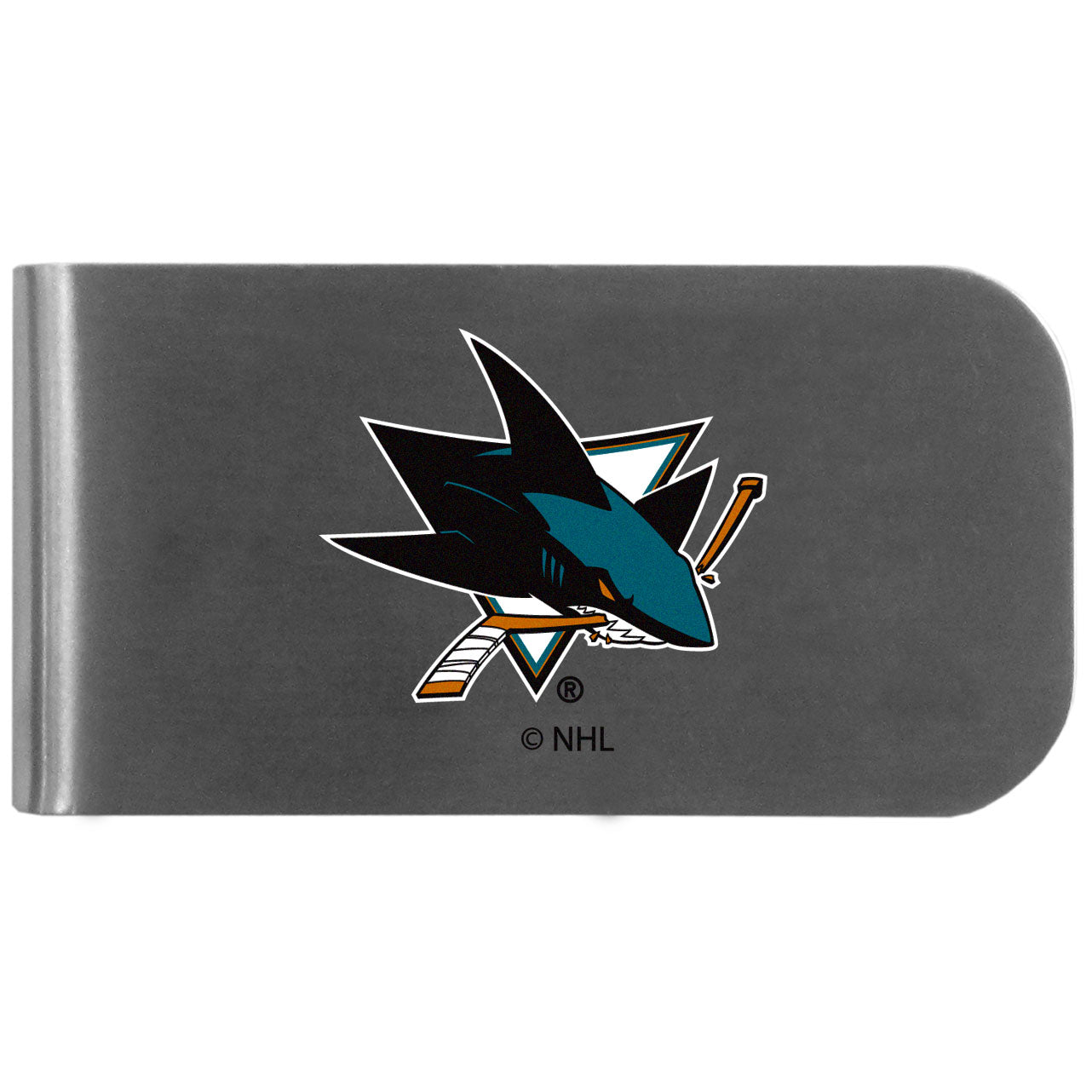 San Jose Sharks Logo Bottle Opener Money Clip