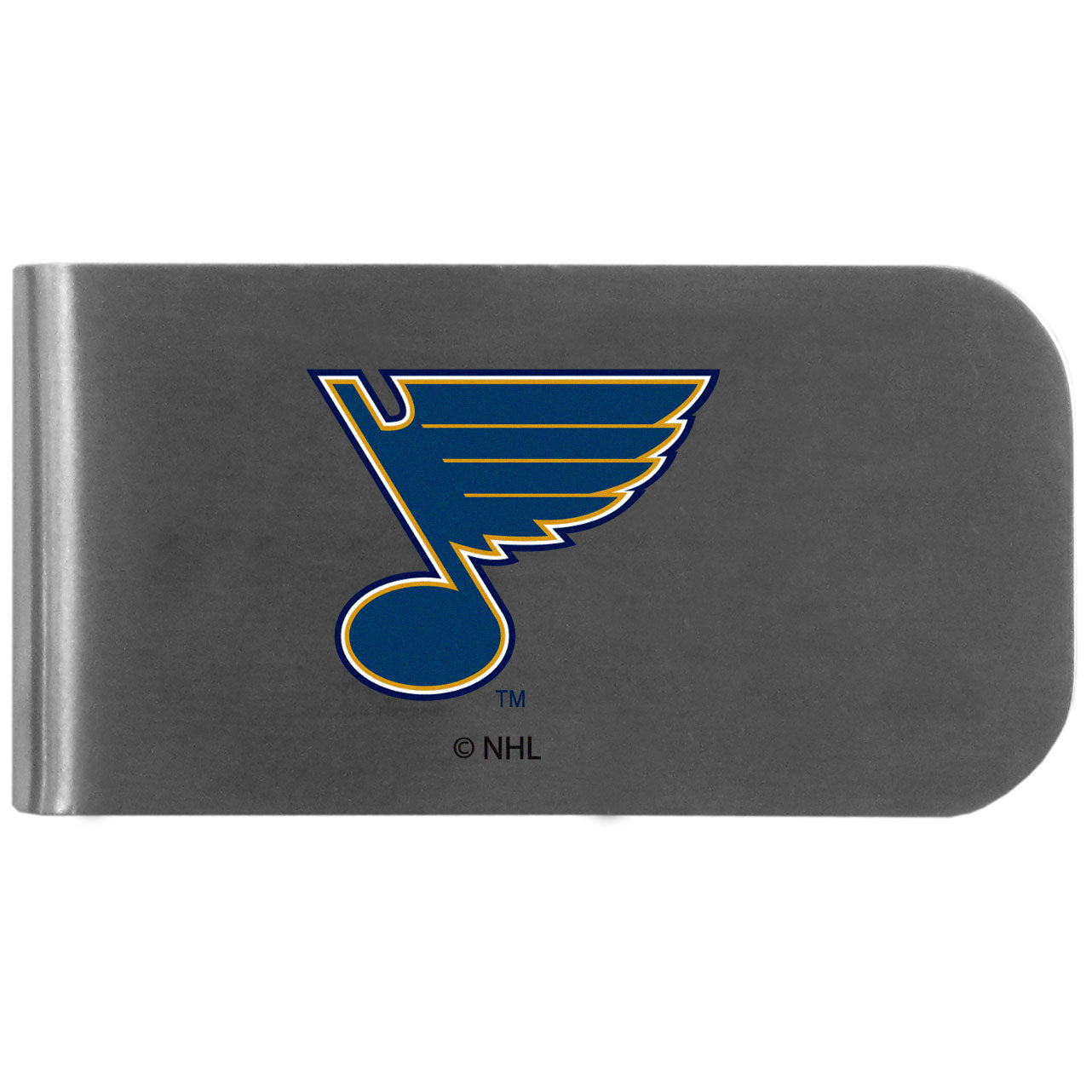 St. Louis Blues Logo Bottle Opener Money Clip