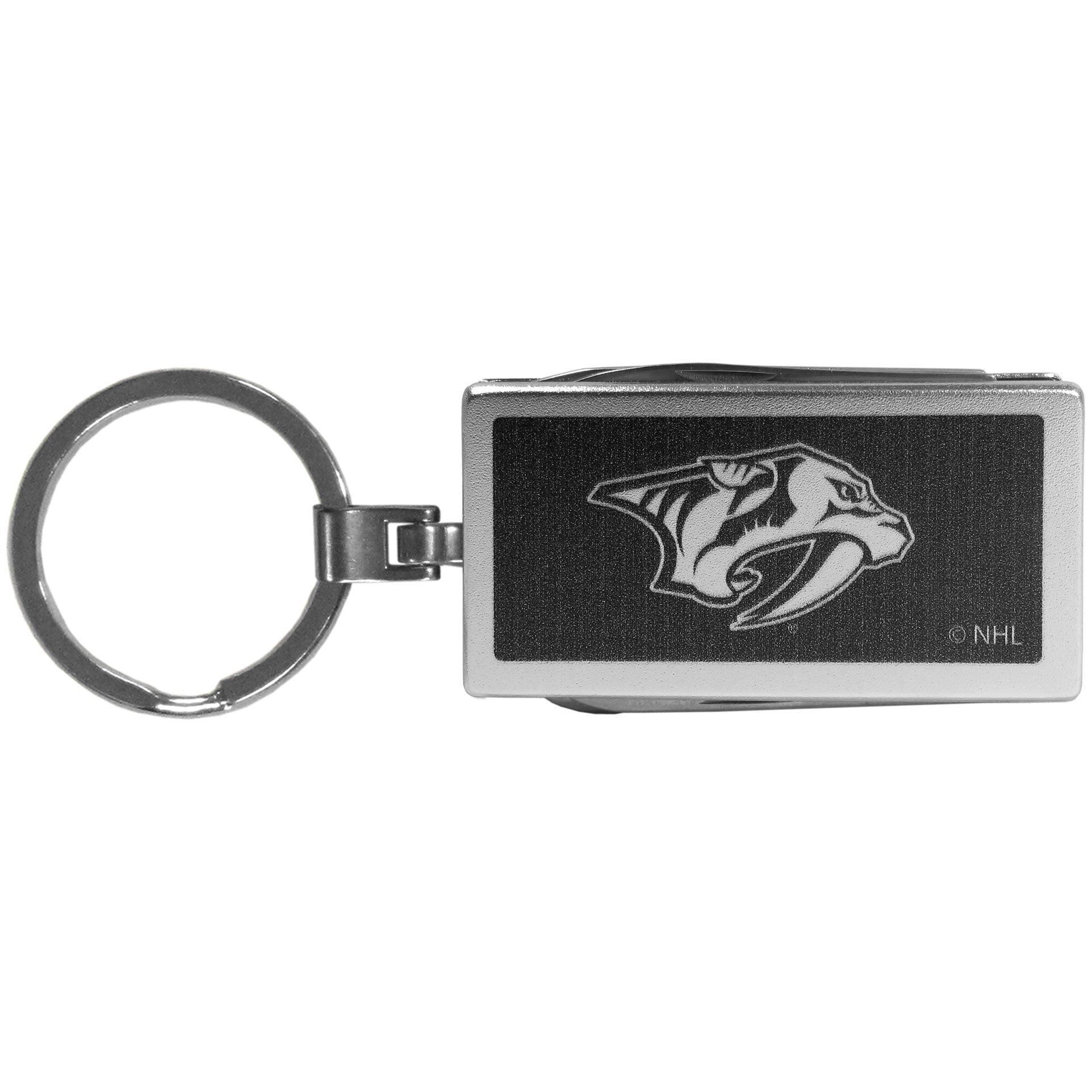 Nashville Predators Multi-tool Key Chain, Black