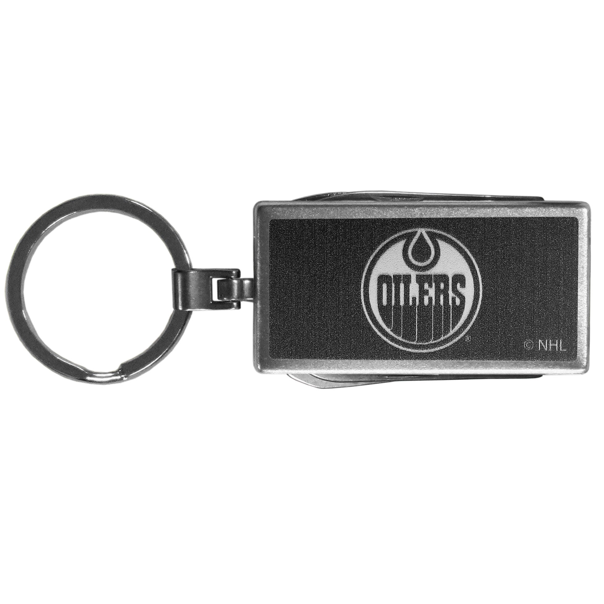 Edmonton Oilers Multi-tool Key Chain, Black