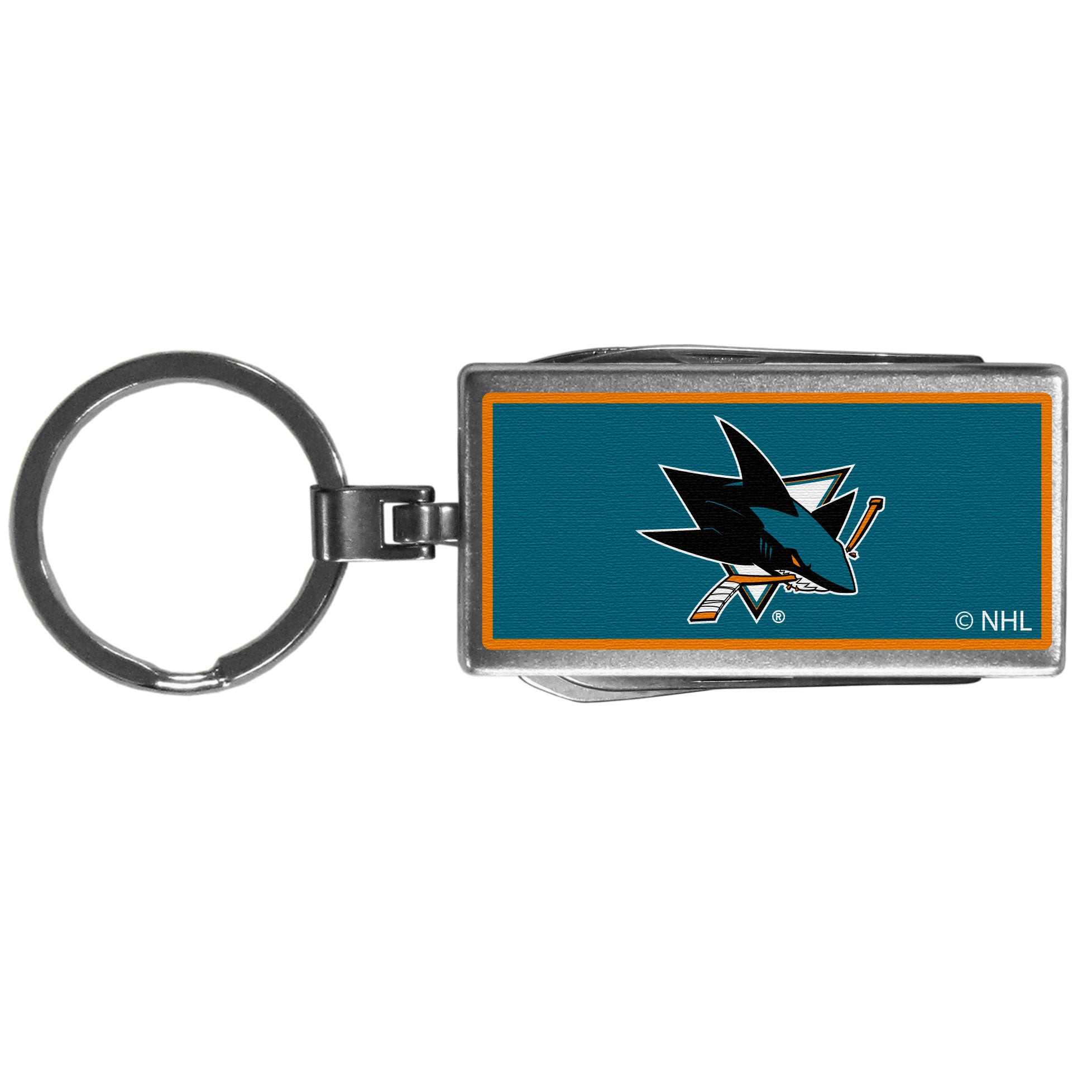 San Jose Sharks Multi-tool Key Chain, Logo