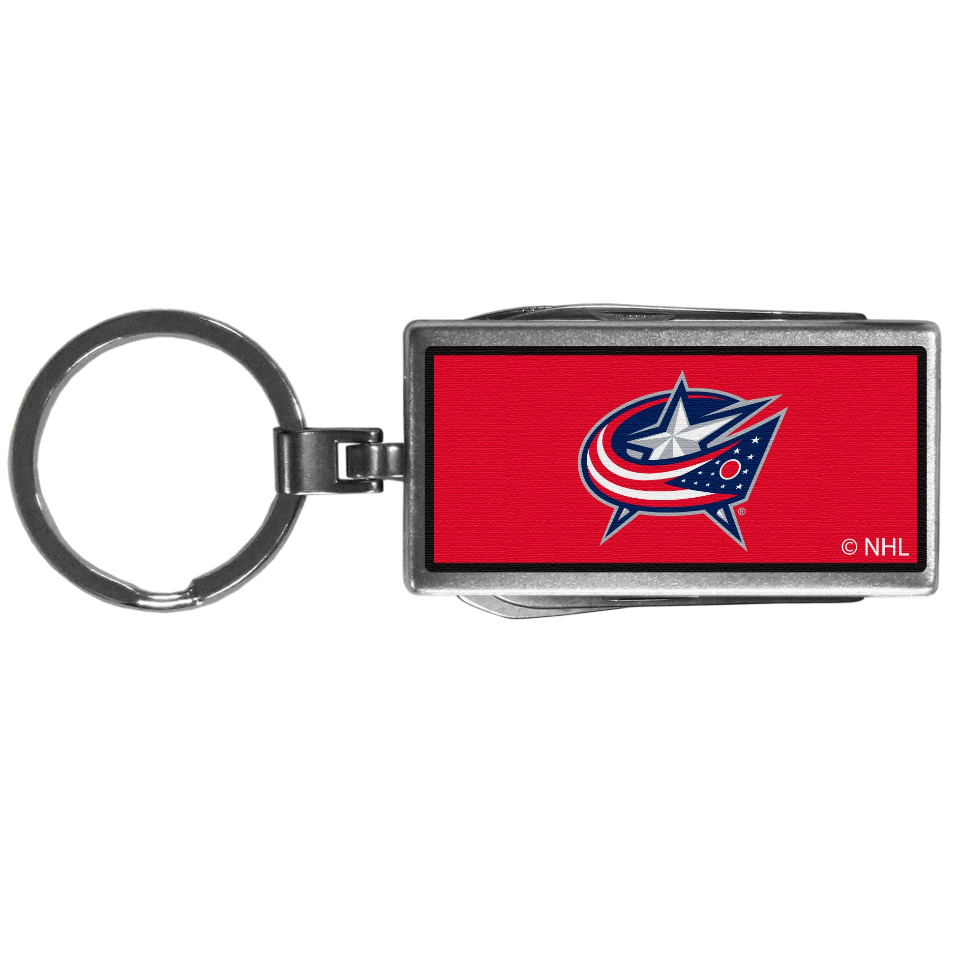 Columbus Blue Jackets Multi-tool Key Chain, Logo