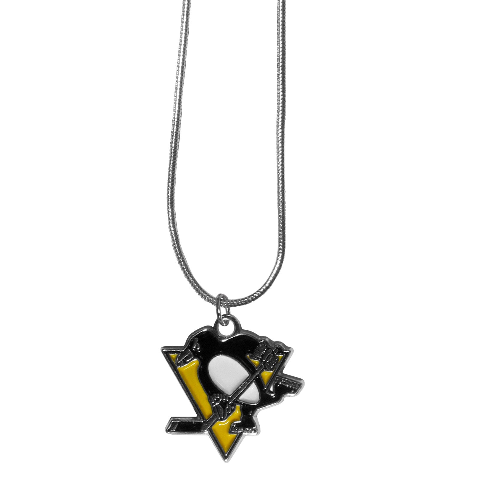 Pittsburgh Penguins Snake Chain Necklace