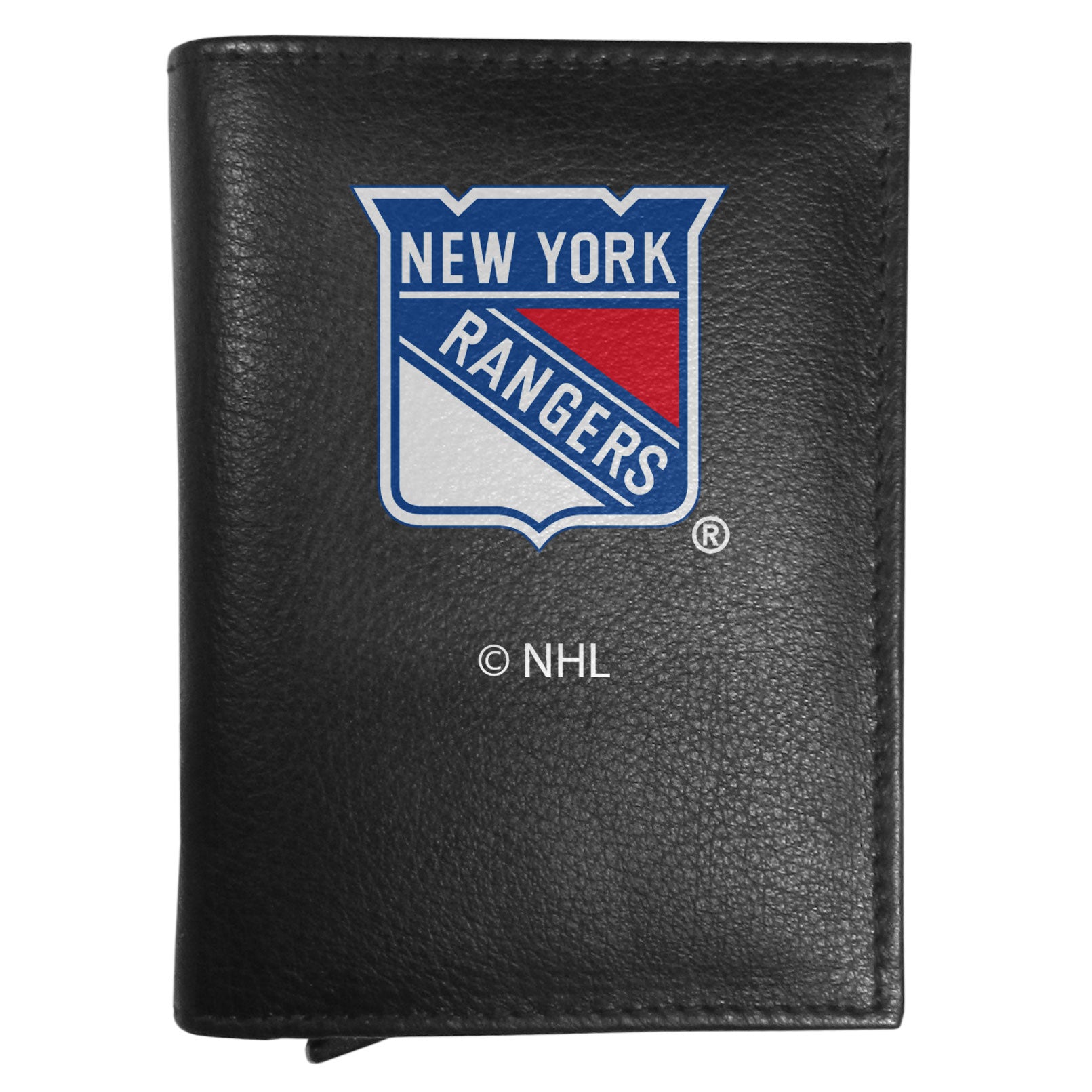 New York Rangers Leather RFID Pop-Up Wallet