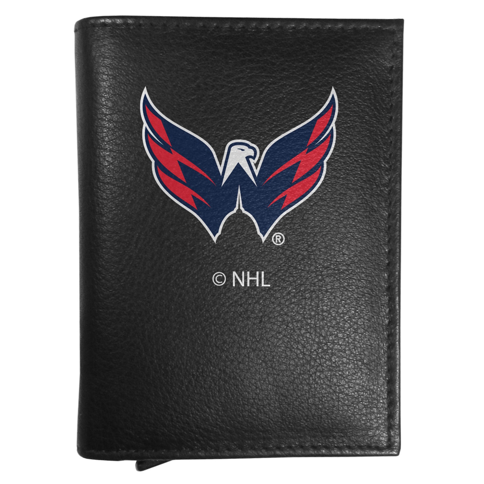 Washington Capitals Leather RFID Pop-Up Wallet