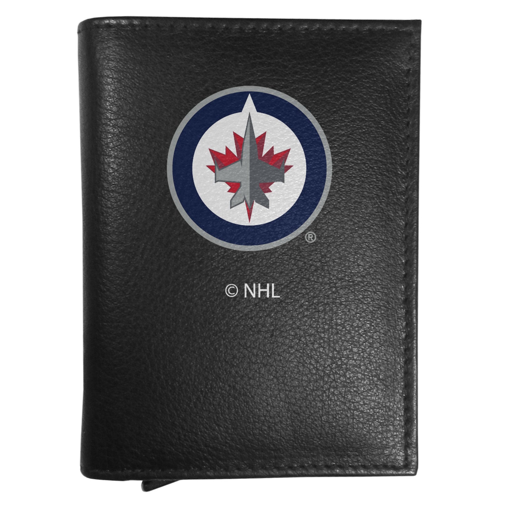 Winnipeg Jets Leather RFID Pop-Up Wallet