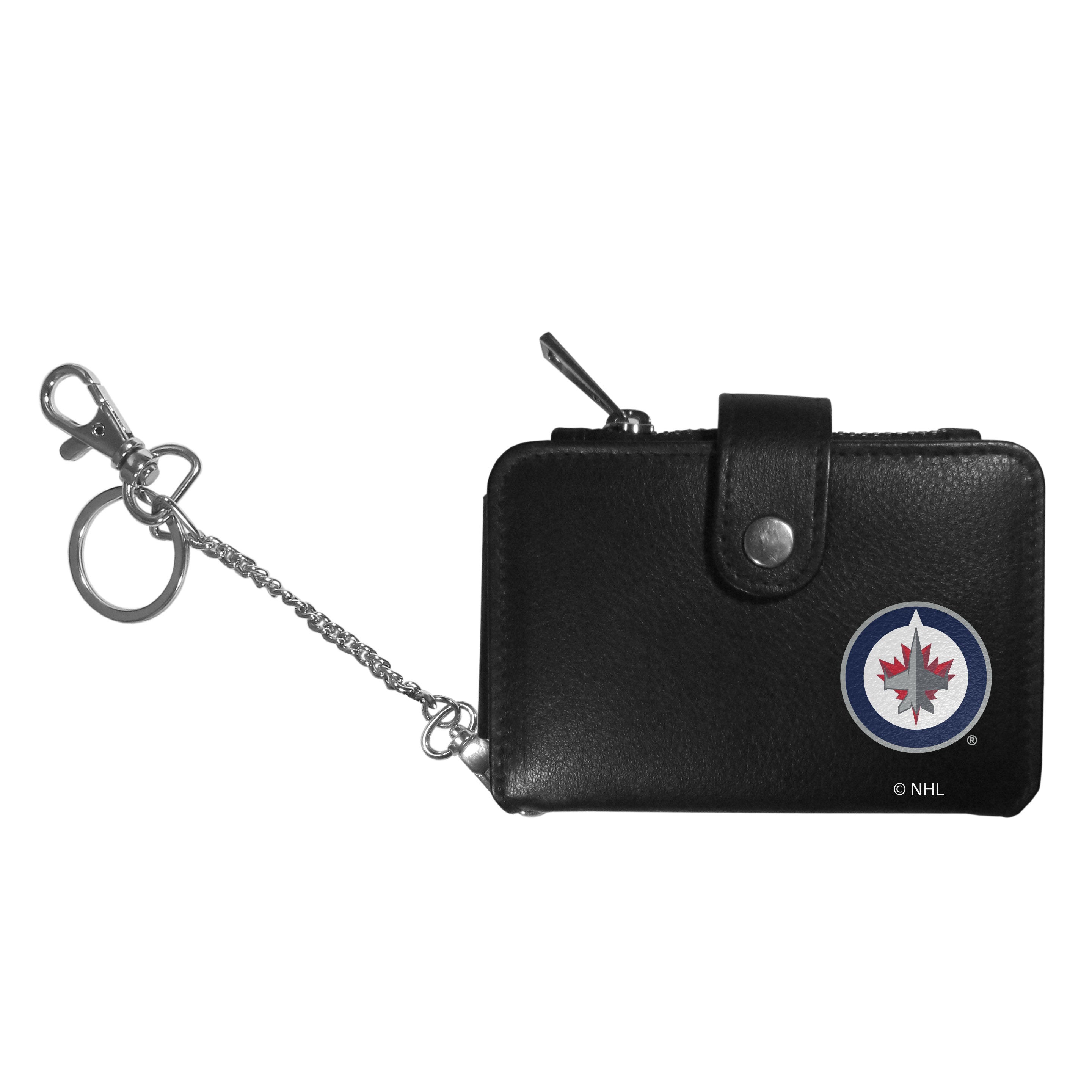 Winnipeg Jets Women's Leather Weekender Wallet