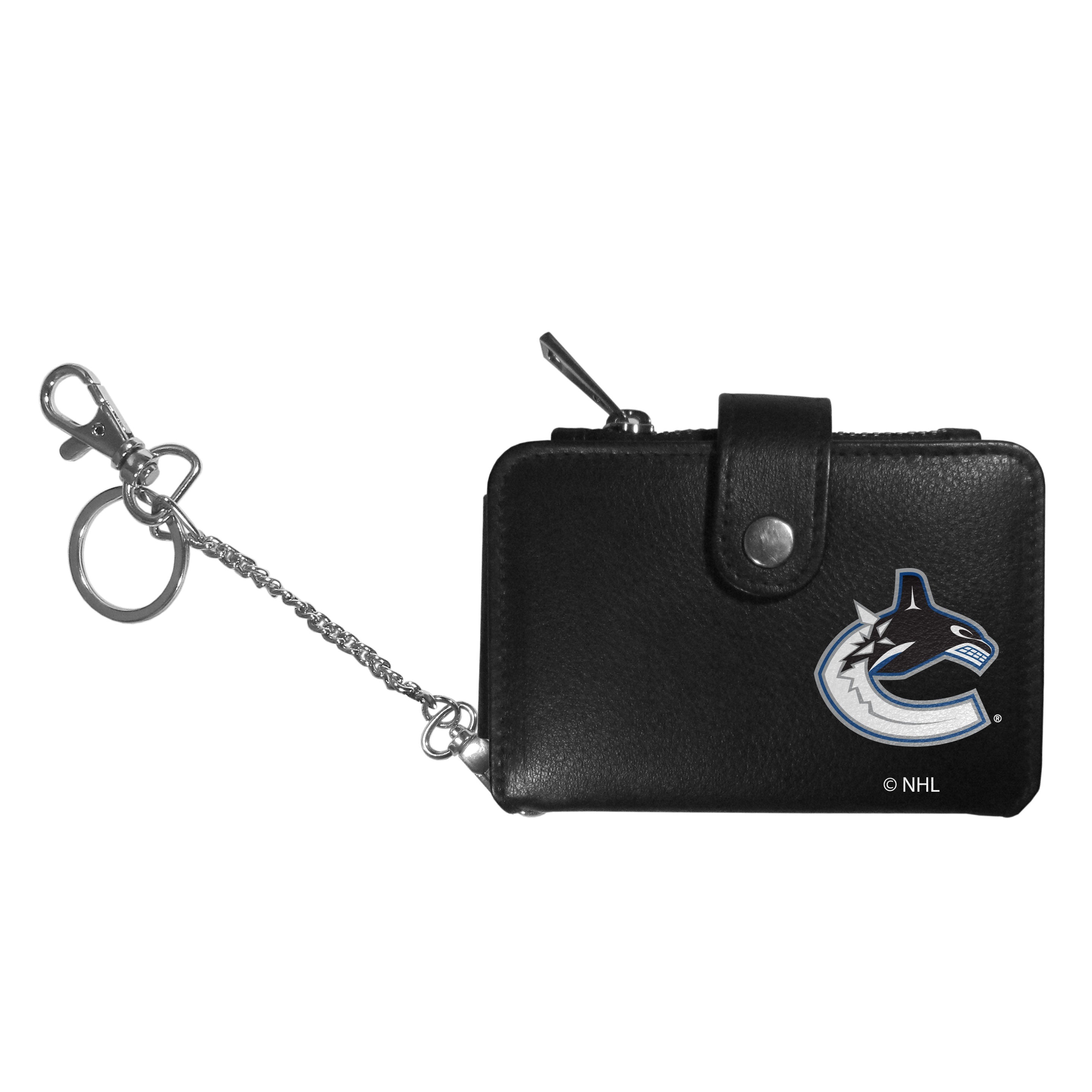 Vancouver Canucks Women's Leather Weekender Wallet