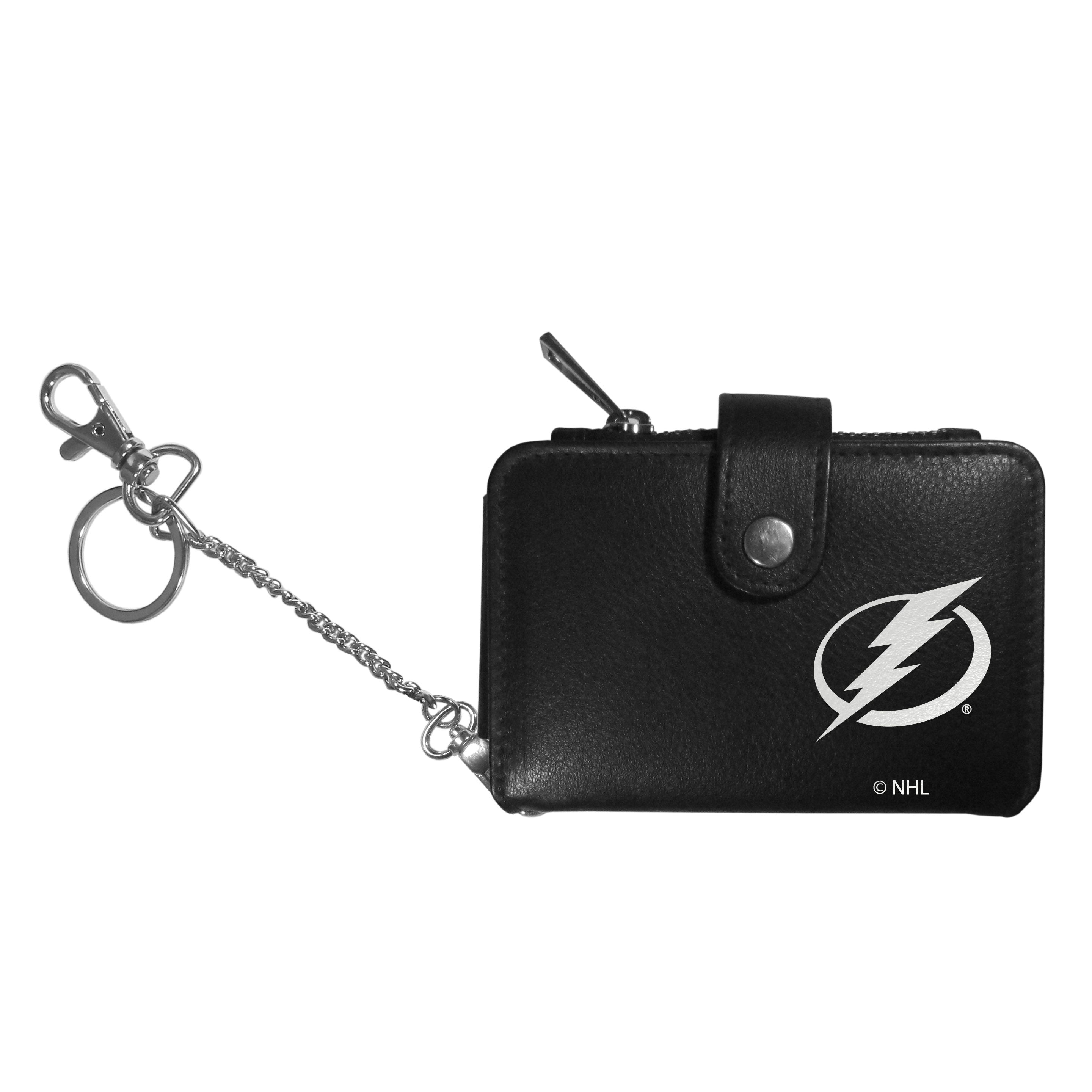 Tampa Bay Lightning Women's Leather Weekender Wallet