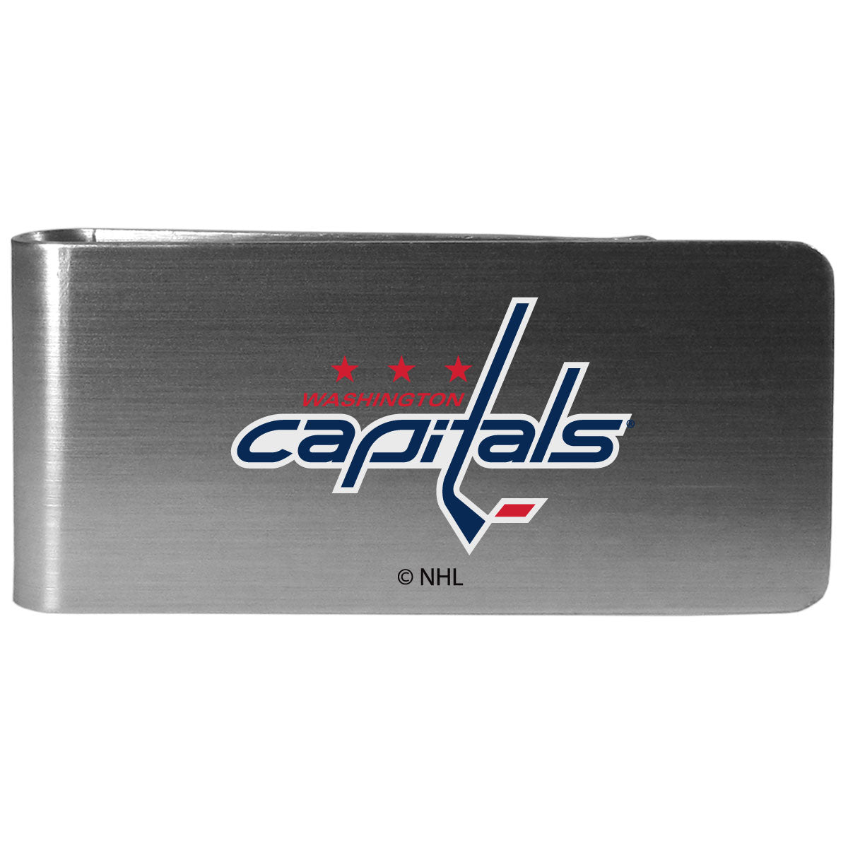 Washington Capitals Steel Money Clip, Logo