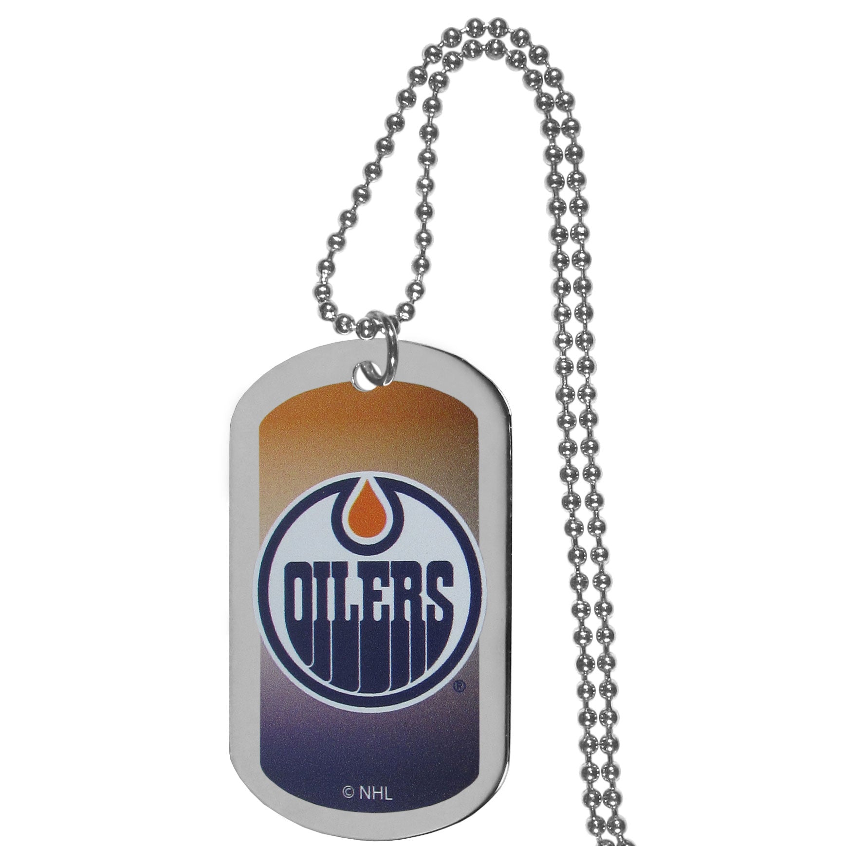 Edmonton Oilers Team Tag Necklace