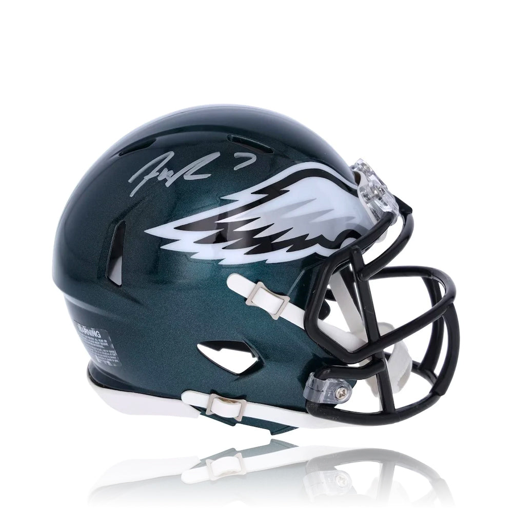 Haason Reddick Philadelphia Eagles Autographed Football Mini-Helmet - Sports Collectibles, Sports Memorabilia, Sports Fan Shop, Sports Gifts