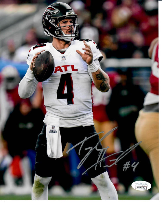Atlanta Falcons Taylor Heinicke Signed Auto 16x20 Photo - JSA W COA - 757 Sports Collectibles