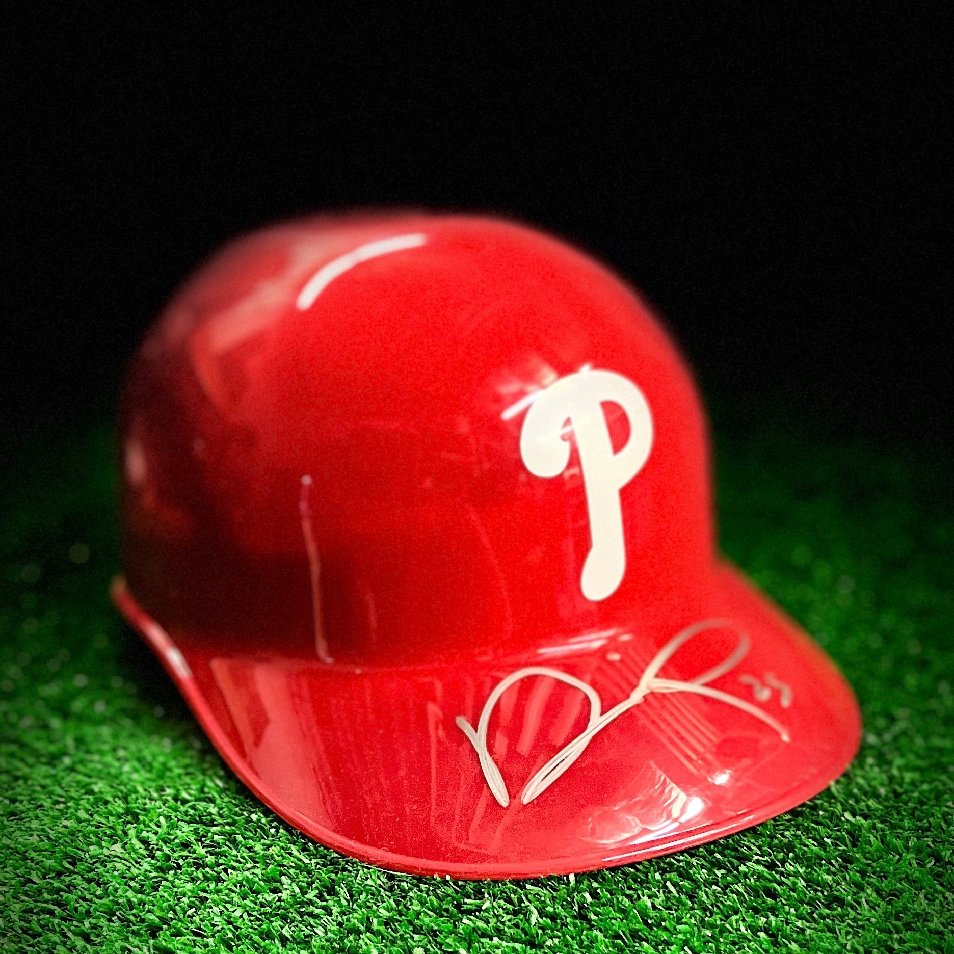 Darick Hall Philadelphia Phillies Autographed Helmet - Sports Collectibles, Sports Memorabilia, Sports Fan Shop, Sports Gifts