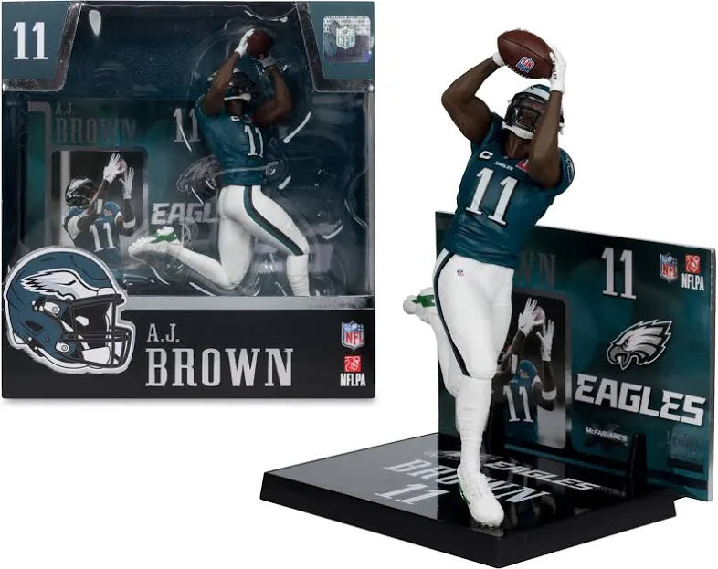 A.J. Brown (Eagles Super Bowl Edition) NFL 7" Figure McFarlane - Sports Gifts, Sports Memorabilia, Sports Collectibles, Fan Shop
