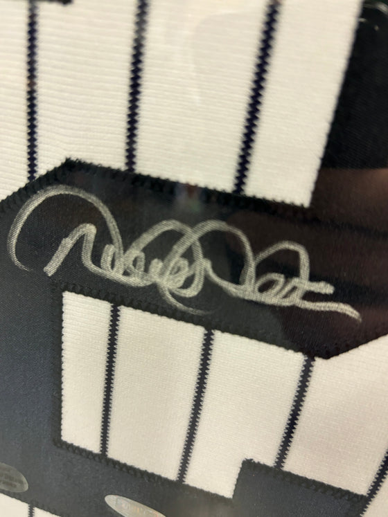New York Yankees Derek Jeter Signed & Framed 2009 World Series Jersey - MLB Authenticated - 757 Sports Collectibles