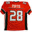 Autographed/Signed Clinton Portis Miami Orange College Football Jersey Beckett BAS COA