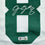 Autographed/Signed Josh Jacobs Green Bay White Football Jersey Beckett BAS COA