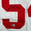 Autographed/Signed Fred Warner San Francisco White Football Jersey Beckett BAS COA