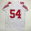 Autographed/Signed Fred Warner San Francisco White Football Jersey Beckett BAS COA