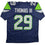 Autographed/Signed Earl Thomas III Seattle Blue Football Jersey Beckett BAS COA