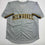 Autographed/Signed Jacob Misiorowski Milwaukee Grey Baseball Jersey JSA COA