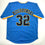 Autographed/Signed Jacob Misiorowski Milwaukee Blue Baseball Jersey JSA COA