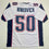 Autographed/Signed Rob Ninkovich "2x SB Champ" New England White Football Jersey Beckett BAS COA