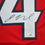 Autographed/Signed Jaylin Noel Houston Red Football Jersey JSA COA