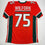 Autographed/Signed Vince Wilfork Miami Orange College Football Jersey Beckett BAS COA