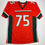 Autographed/Signed Vince Wilfork Miami Orange College Football Jersey Beckett BAS COA