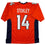 Autographed/Signed Brandon Stokley Denver Orange Football Jersey Beckett BAS COA