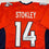 Autographed/Signed Brandon Stokley Denver Orange Football Jersey Beckett BAS COA