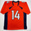 Autographed/Signed Brandon Stokley Denver Orange Football Jersey Beckett BAS COA