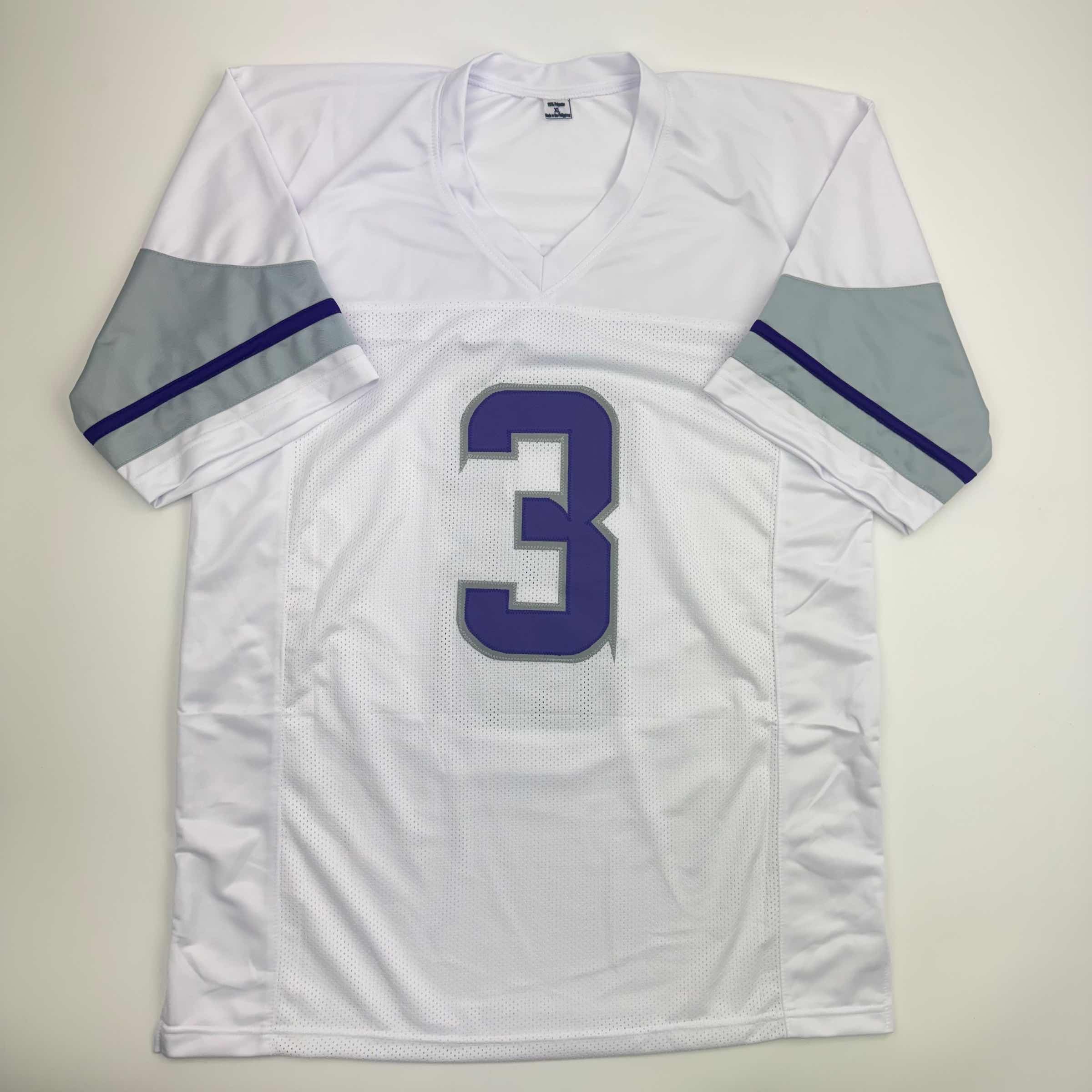 Autographed/Signed Jordan Addison Minnesota White Alternate Football Jersey JSA COA