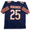 Autographed/Signed Kyle Monangai Chicago Blue Football Jersey JSA COA