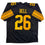 Autographed/Signed Le'Veon LeVeon Bell Pittsburgh Black Color Rush Football Jersey JSA COA