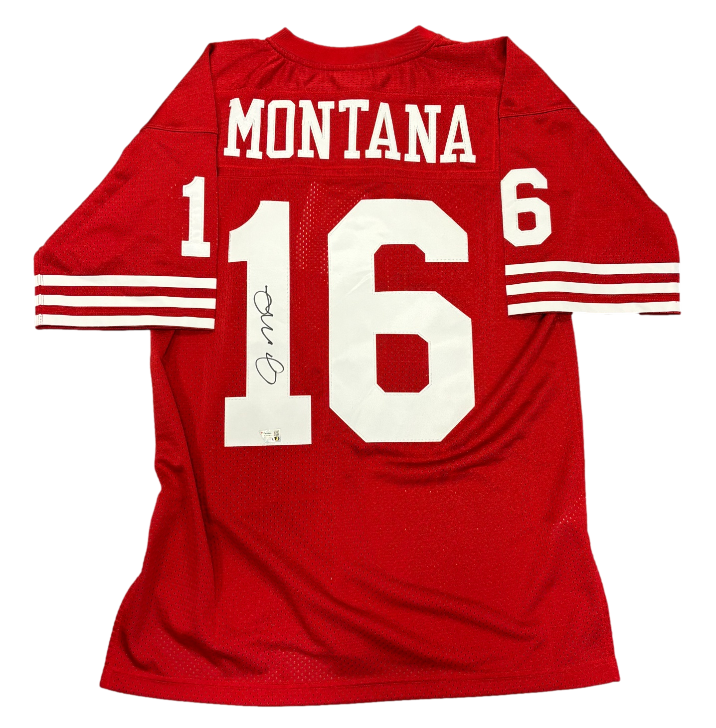 San Francisco 49ers Joe Montana Signed Autograph Mitchell & Ness Jersey Fanatics COA - Sports Collectibles, Sports Memorabilia, Sports Fan Shop, Sports Gifts