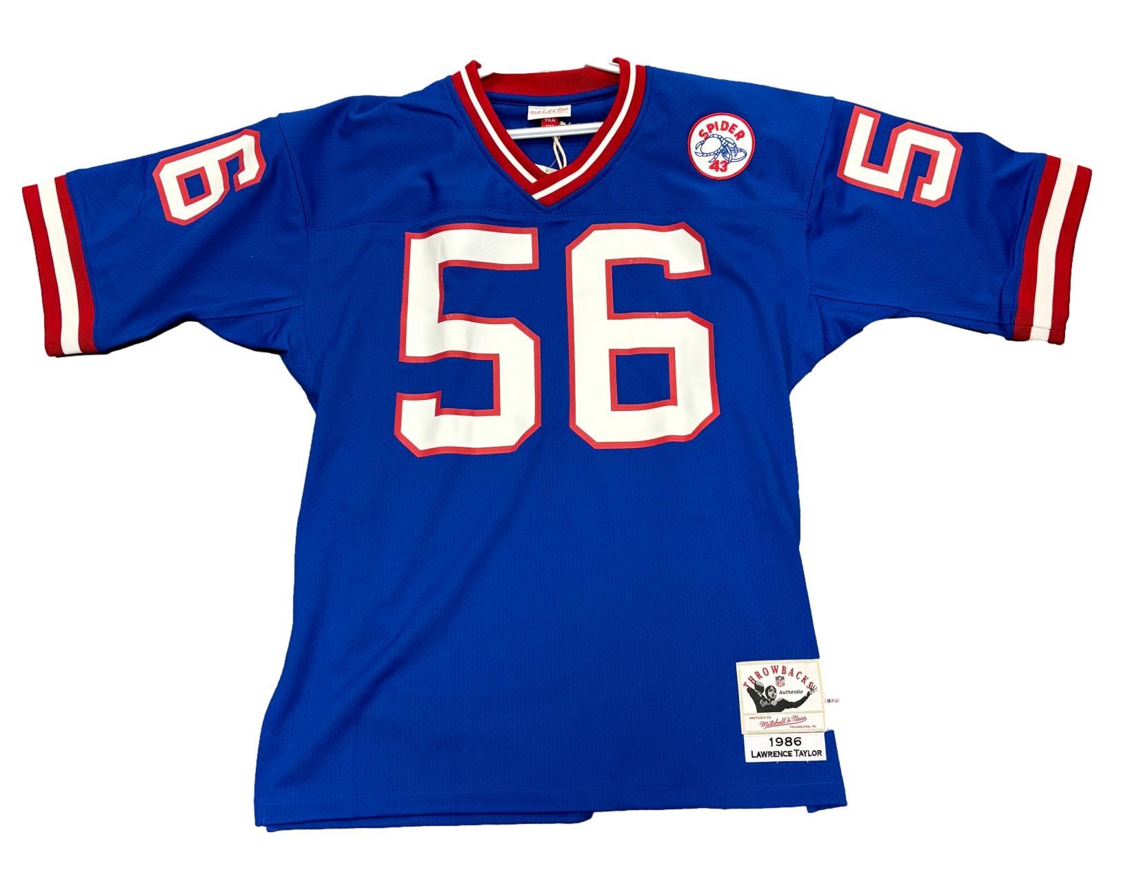 New York Giants Lawrence Taylor Signed Autograph Mitchell & Ness Jersey Fanatics COA - Sports Collectibles, Sports Memorabilia, Sports Fan Shop, Sports Gifts