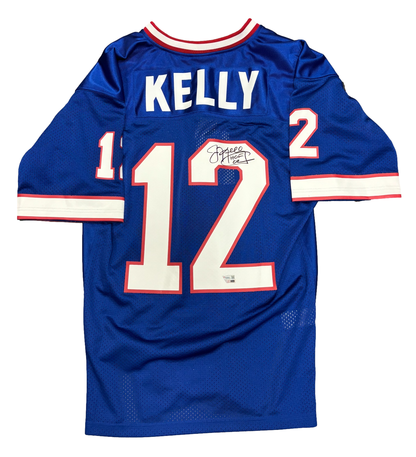 Buffalo Bills Jim Kelly Signed Autograph Mitchell & Ness Jersey Fanatics COA - Sports Collectibles, Sports Memorabilia, Sports Fan Shop, Sports Gifts