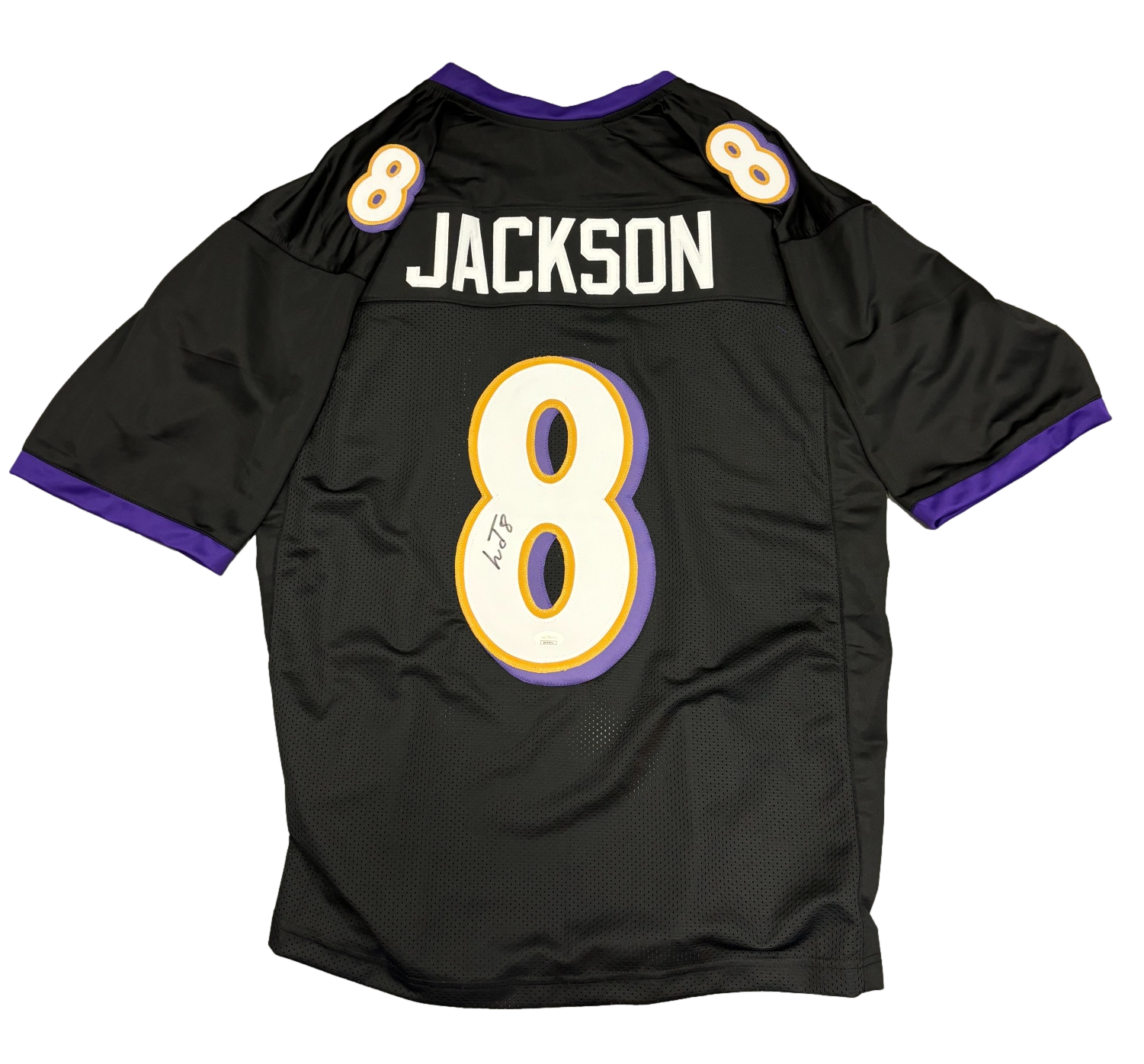 Baltimore Ravens Lamar Jackson Signed Autograph Custom Blk Jersey JSA COA - Sports Collectibles, Sports Memorabilia, Sports Fan Shop, Sports Gifts