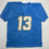 Autographed/Signed Keenan Allen Los Angeles LA Powder Blue Football Jersey Beckett BAS COA